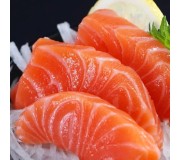 19a. kleine Lachs Sashimi